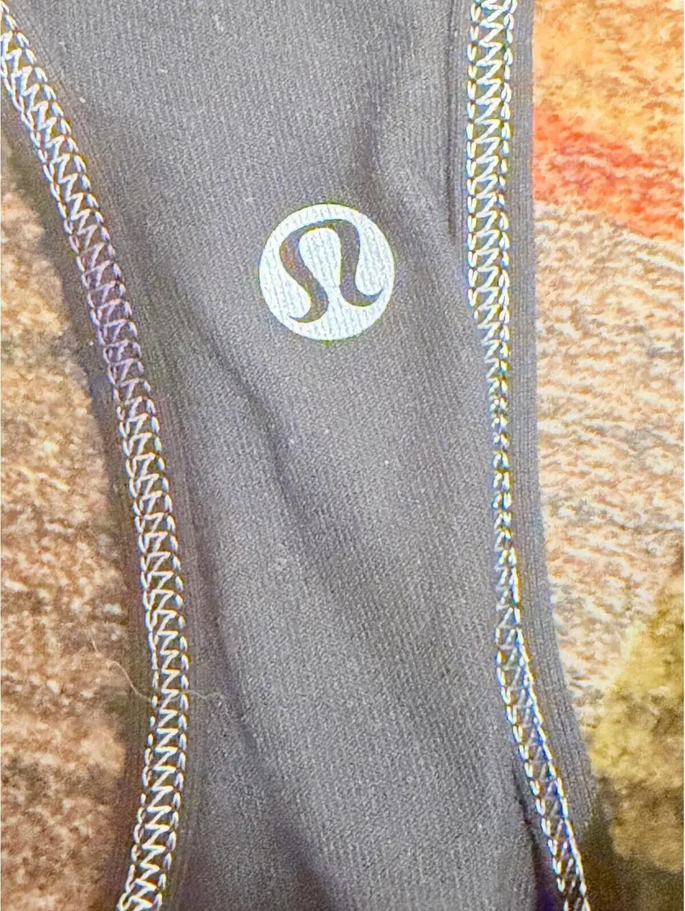 Lululemon Black Racerback Athletic Tank Top Women’s Medium Activewear Athleisure
